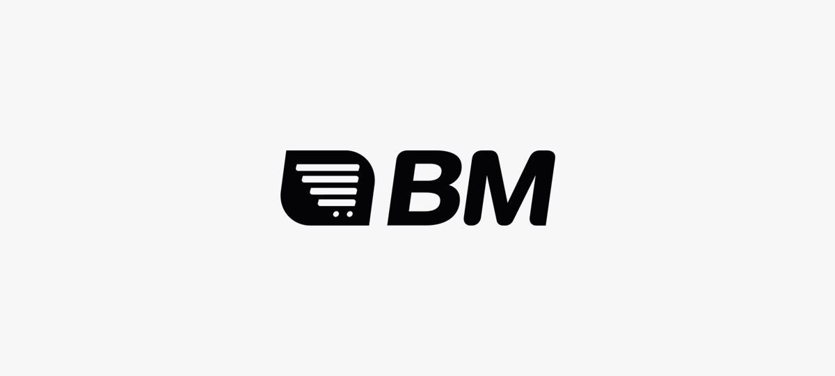 Logotipo de BM Supermercados