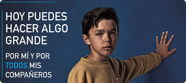 cartel campaÃ±a unicef 