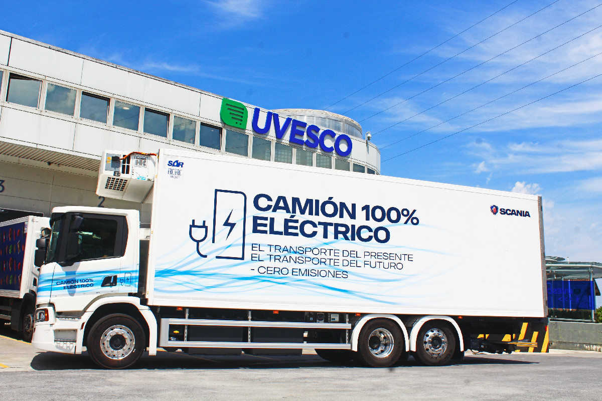 Camión eléctrico Uvesco